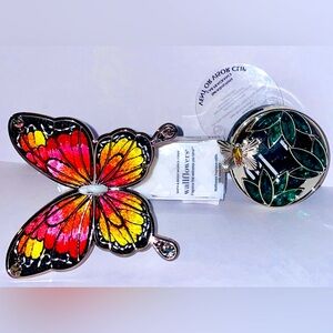 Bath and Body Works Butterfly Wallflower Plug & Car fragrance refill holder Set